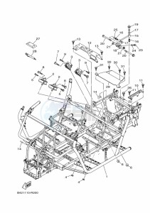 YXM700E YX70MPL (B5FP) drawing FRAME