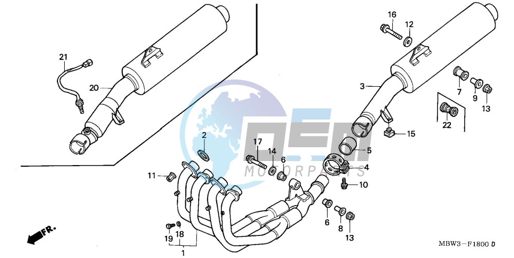 EXHAUST MUFFLER