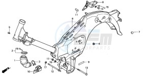 C70Z 50 drawing FRAME BODY