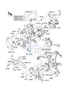 VN900 CLASSIC VN900BDF GB XX (EU ME A(FRICA) drawing Side Covers/Chain Cover