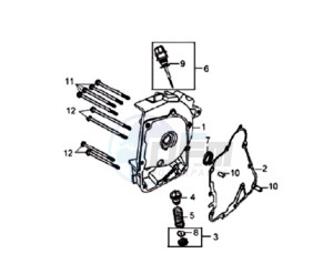 ORBIT 50 drawing CRANKCASE RIGHT