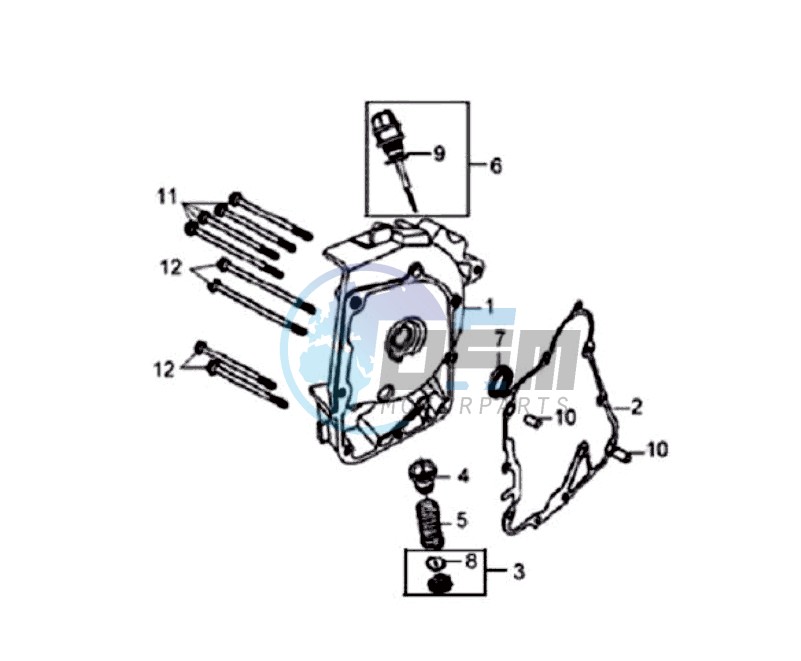 CRANKCASE RIGHT