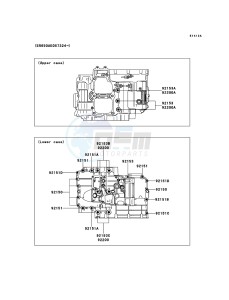 VERSYS KLE650A8F GB XX (EU ME A(FRICA) drawing Crankcase Bolt Pattern