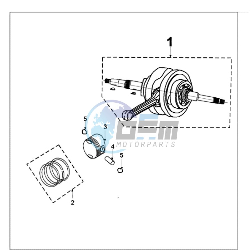 CRANKSHAFT AND CYLINDER