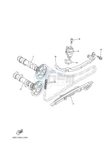 XP500 TMAX T-MAX 530 (2PW1) drawing CAMSHAFT & CHAIN