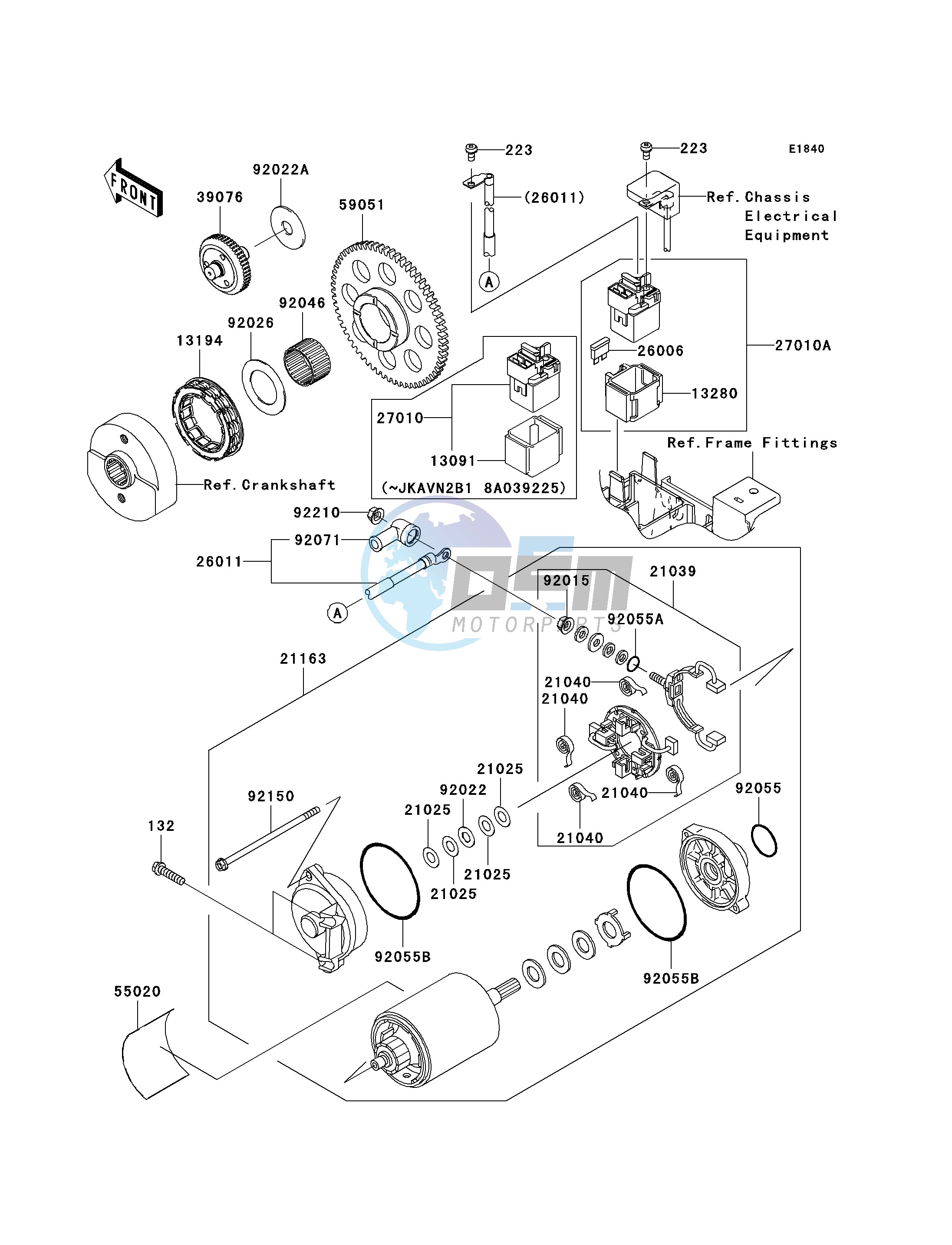 STARTER MOTOR