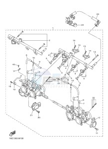 FJR1300-AS (1MD1 1MD2) drawing INTAKE 2