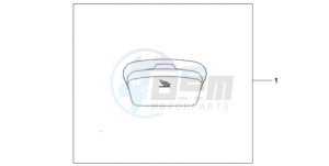 VFR800A9 France - (F / ABS CMF MME TWO) drawing TOP BOX INNERBAG