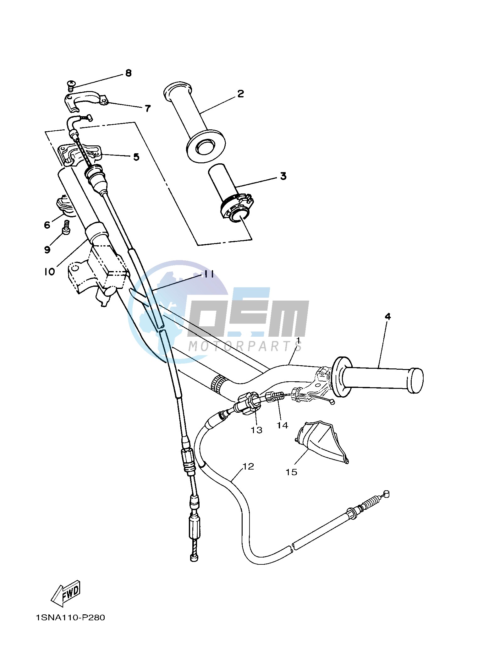 STEERING HANDLE & CABLE