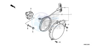 TRX680FAE TRX680 Europe Direct - (ED) drawing RECOIL STARTER