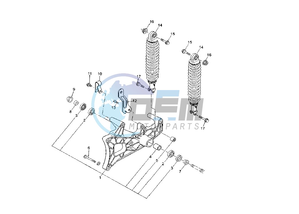 REAR SHOCK ABSORBER