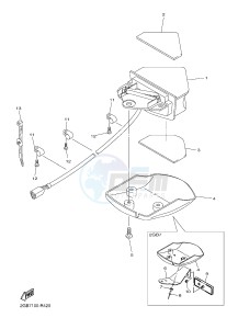 WR250F (2GB7 2GB8 2GB9) drawing TAILLIGHT