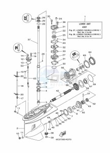 FT50GETL drawing LOWER-CASING-x-DRIVE-1