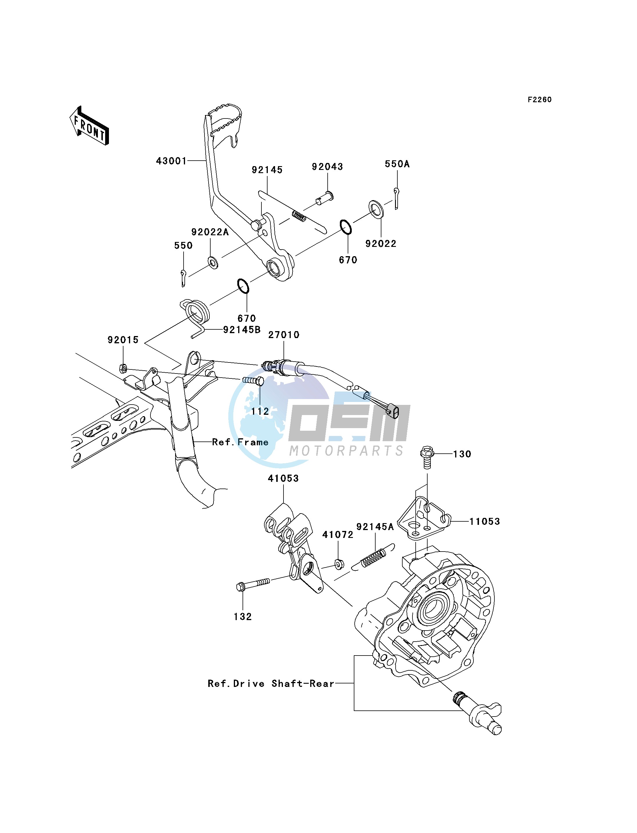 BRAKE PEDAL