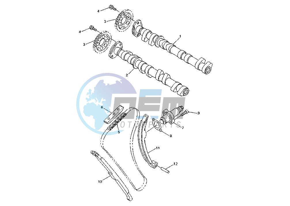 CAMSHAFT -CHAIN