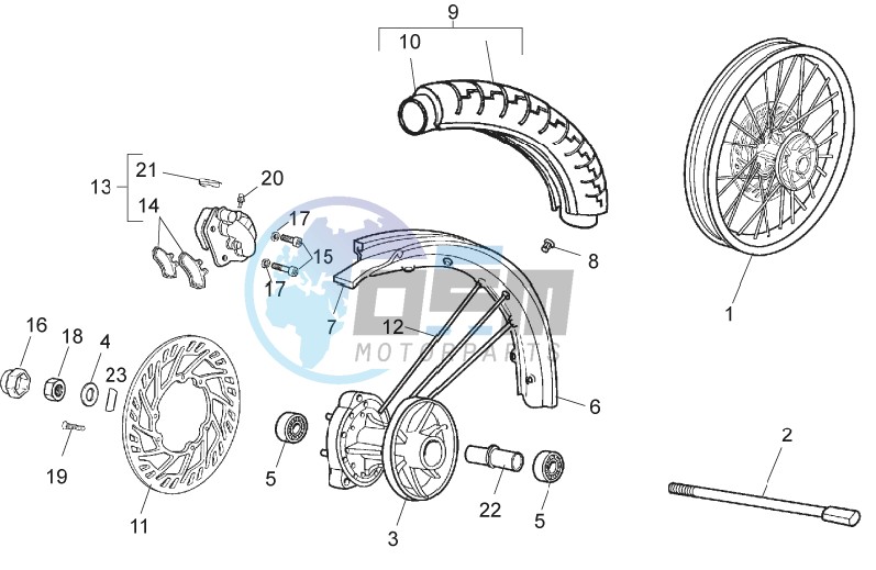 Front wheel