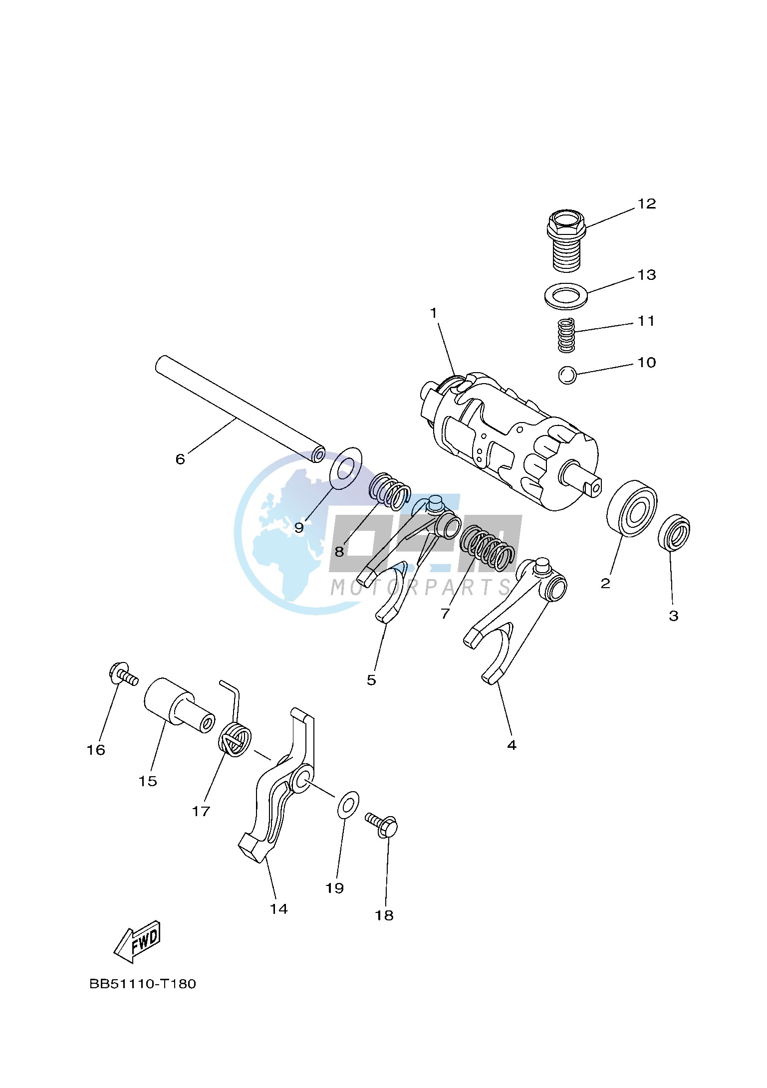 SHIFT CAM & FORK