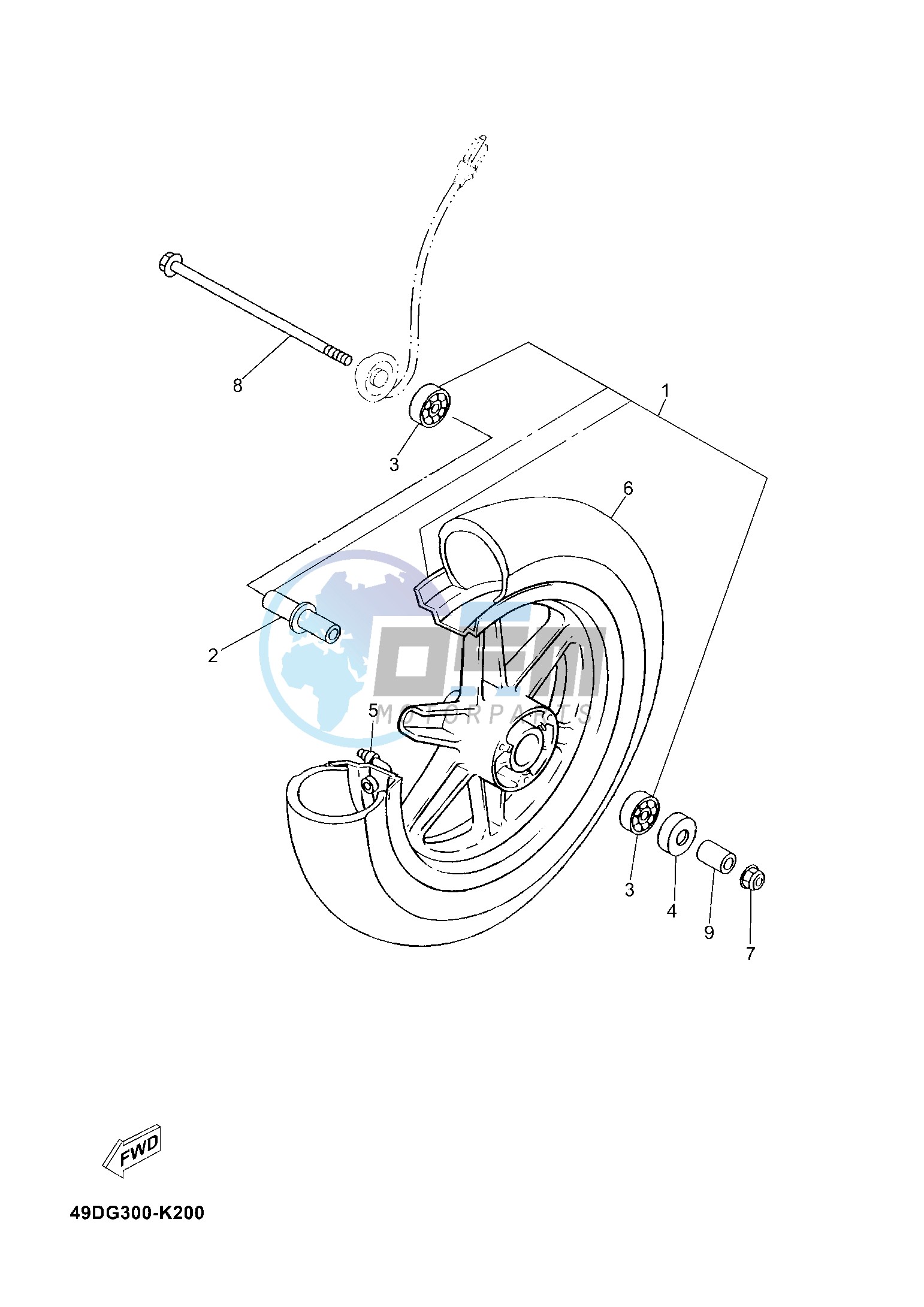 FRONT WHEEL