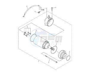 WR F 250 drawing STARTING MOTOR