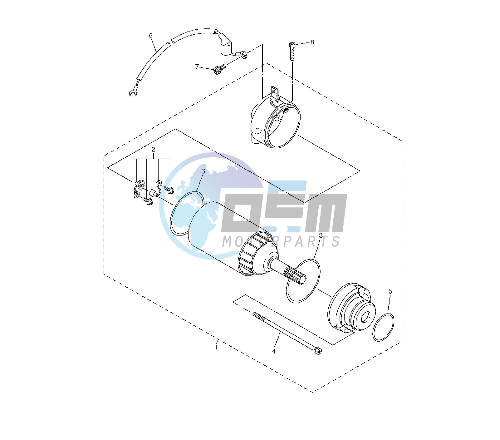 STARTING MOTOR