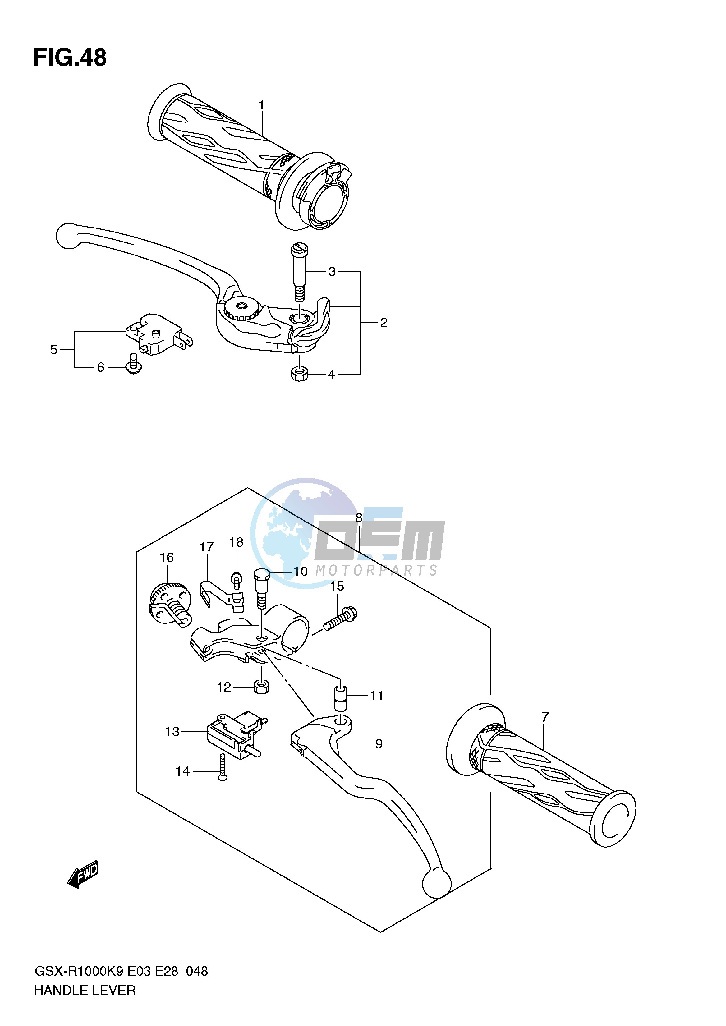 HANDLE LEVER