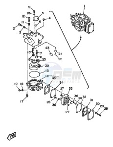 6C drawing CARBURETOR