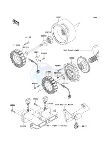 VN 1600 D [VULCAN 1600 NOMAD] (D6F-D8FA) D8F drawing GENERATOR