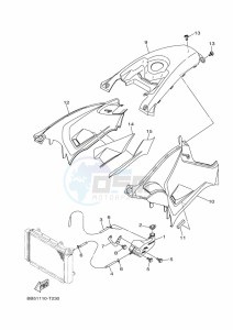 YFM450FWBD YFM45KPHK (BB5L) drawing SIDE COVER