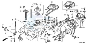 TRX420TMC drawing FUEL TANK