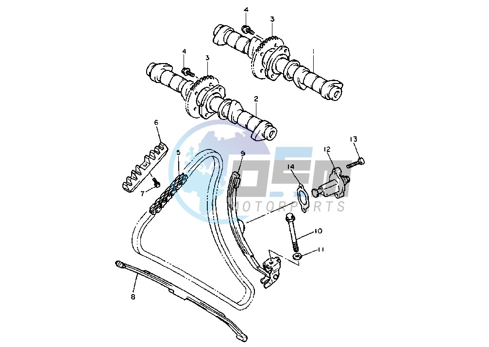 CAMSHAFT -CHAIN