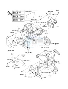 VN 900 C [VULCAN 900 CUSTOM] (7F-9FA) C9F drawing SIDE COVERS_CHAIN COVER