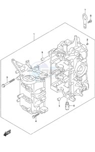 DF 25A drawing Cylinder Block