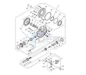 XTZ SUPER TENERE 1200 drawing DRIVE SHAFT