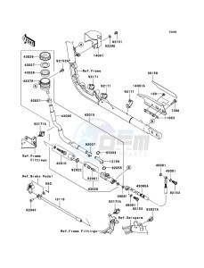 VN2000 CLASSIC VN2000H9F GB XX (EU ME A(FRICA) drawing Rear Master Cylinder