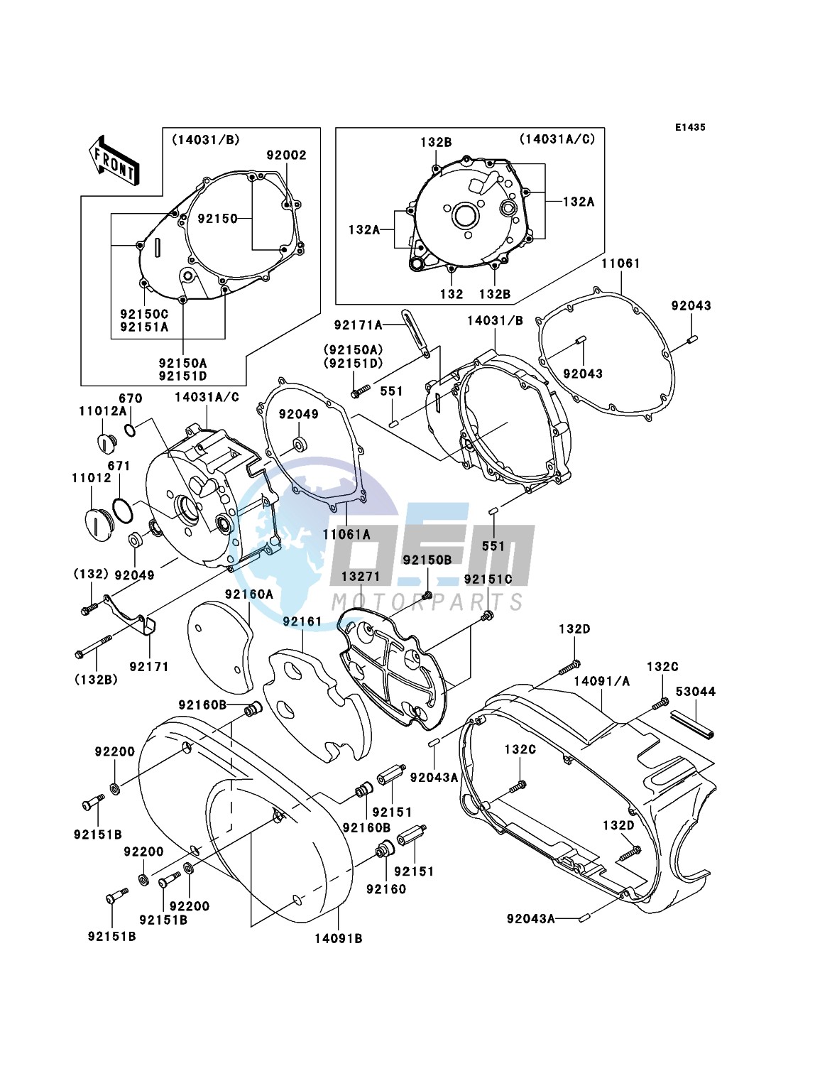 Left Engine Cover(s)