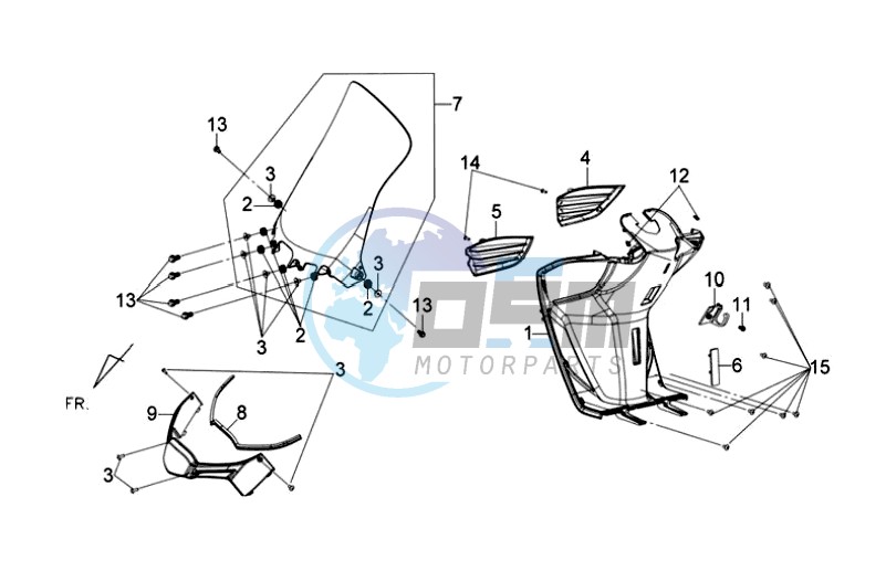 INNER LEG SHIELD / UNDERTAIL