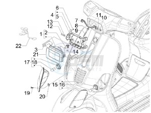 S 150 4T Vietnam drawing Head lights - Turn signal lamps