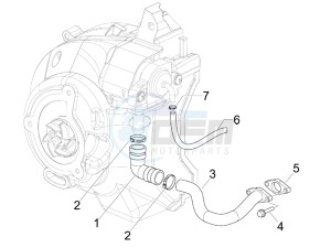 Runner 125 VX 4t SC (UK) UK drawing Secondairy air box