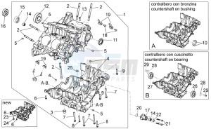 Tuono 1000 v4 R APRC ABS drawing Crankcase I