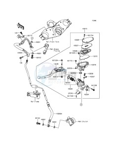 1400GTR ABS ZG1400EGF FR GB XX (EU ME A(FRICA) drawing Clutch Master Cylinder