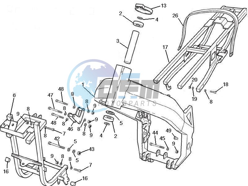 Frame bodywork