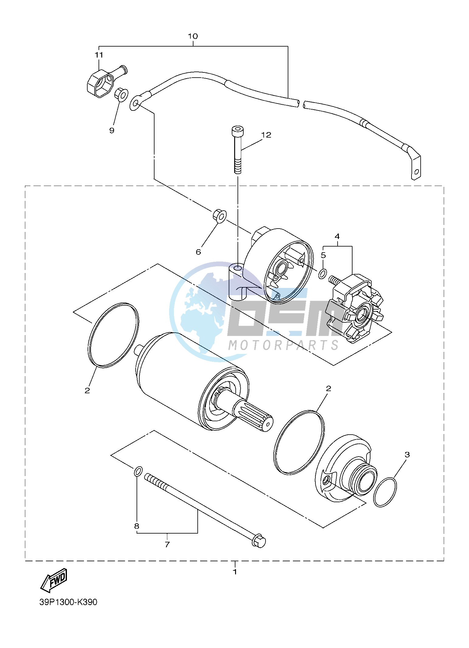 STARTING MOTOR