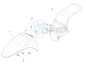 Liberty 150 4t 3v ie lem drawing Wheel housing - Mudguard