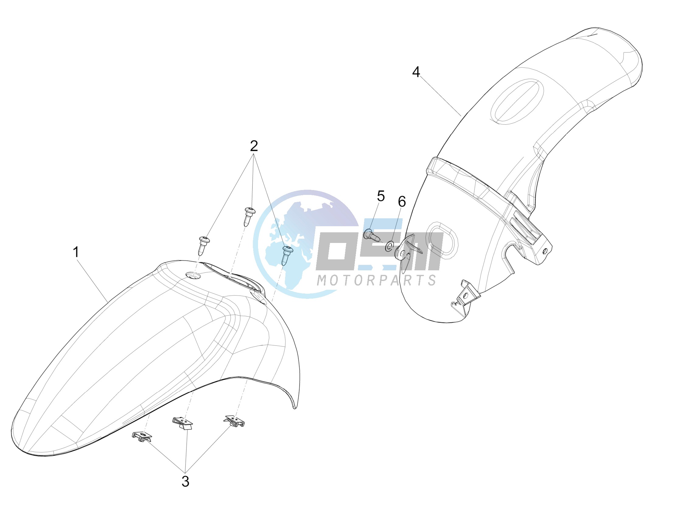 Wheel housing - Mudguard