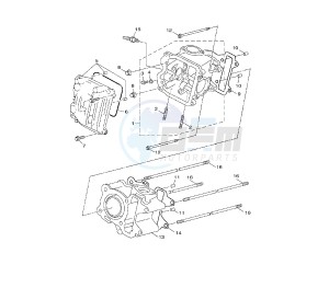 YN F NEO'S 4 50 drawing CYLINDER AND HEAD