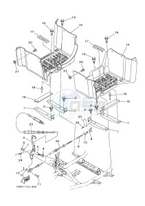 YFM350FWA YFM35FGB GRIZZLY 350 4WD (1NS3 1NS3 1NS4) drawing STAND & FOOTREST