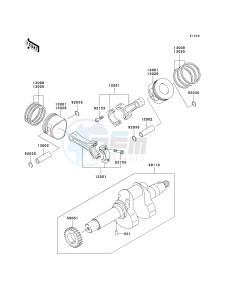 KAF 620 R [MULE 4010 TRANS4X4] (R9F-RAFA) R9F drawing CRANKSHAFT_PISTON-- S- -