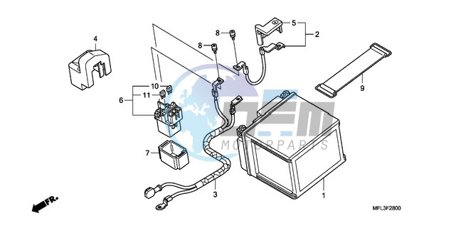 BATTERY (CBR1000RR)