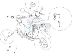 LX 150 4T drawing Main cable harness