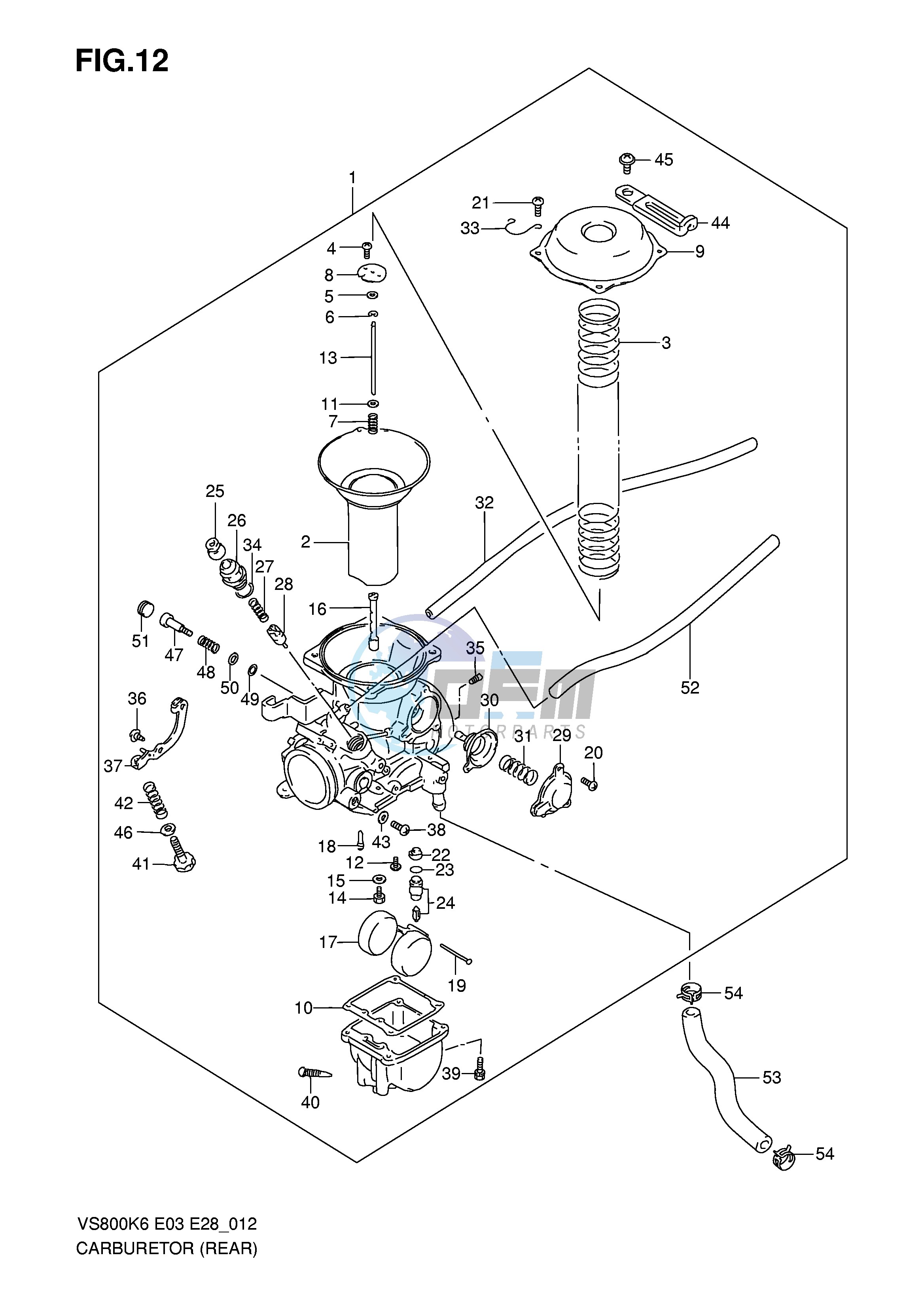 CARBURETOR (REAR)